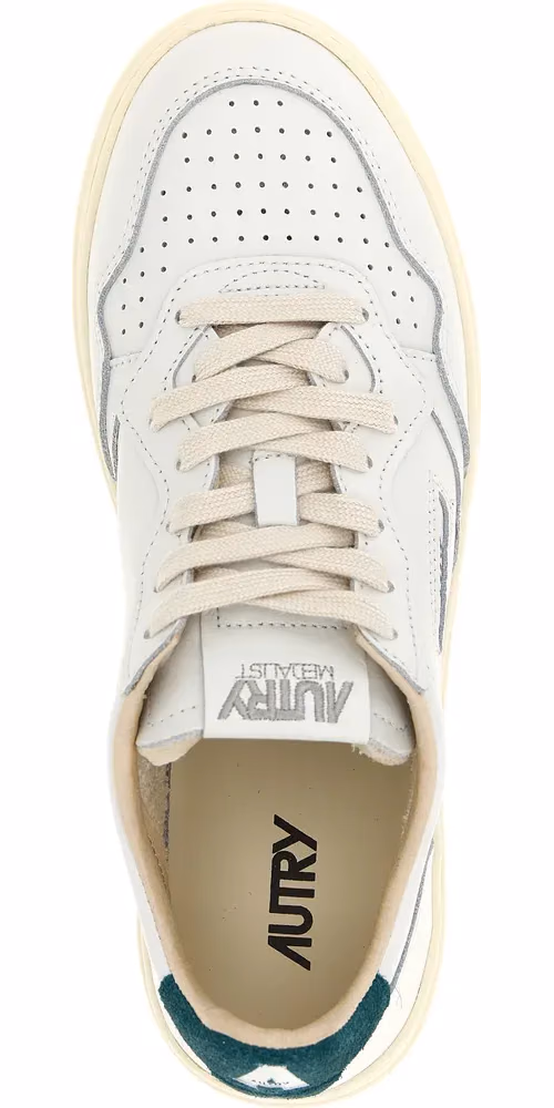 Autry Bicolor Cowhide Low Top Sneakers