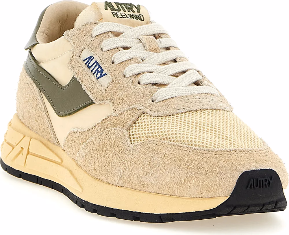 Autry Bicolor Nylon Athletic Sneakers