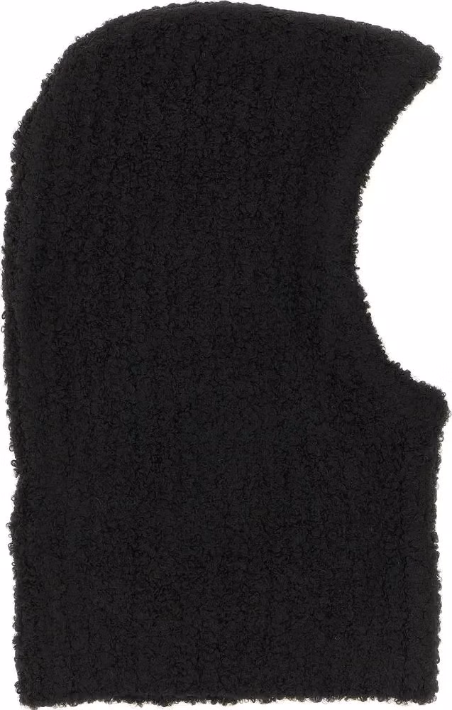 MM6 Maison Margiela Black Marabou Hat