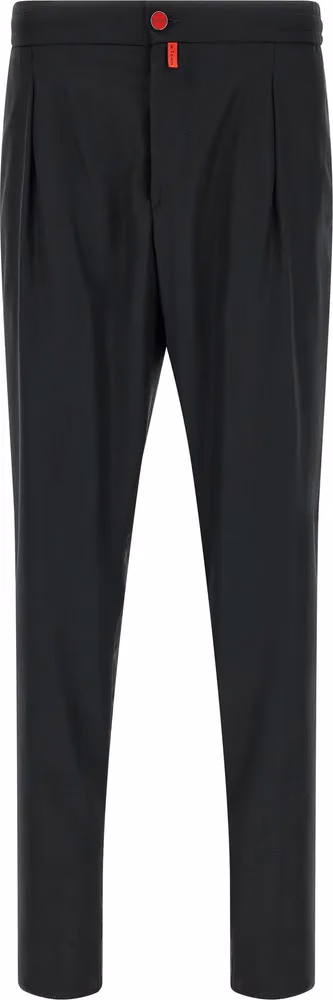 Kiton Gray Wool Casual Pants