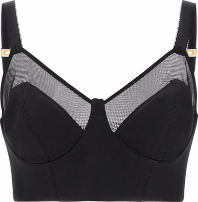 Black Virgin Wool Tank Tops