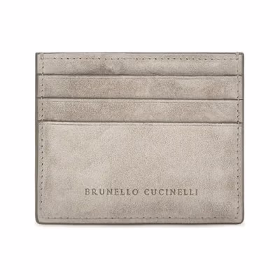 Gray Calf Leather Bos Taurus Wallet