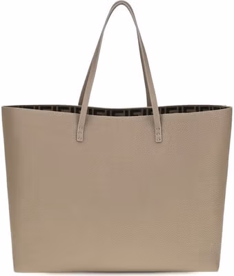 Beige Calf Leather Bos Taurus Shoulder Bag