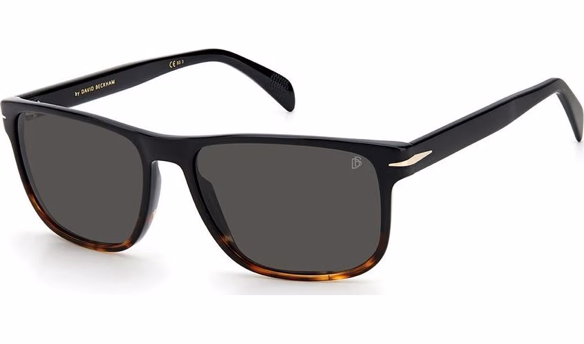 David Beckham Black Plastic Sunglasses