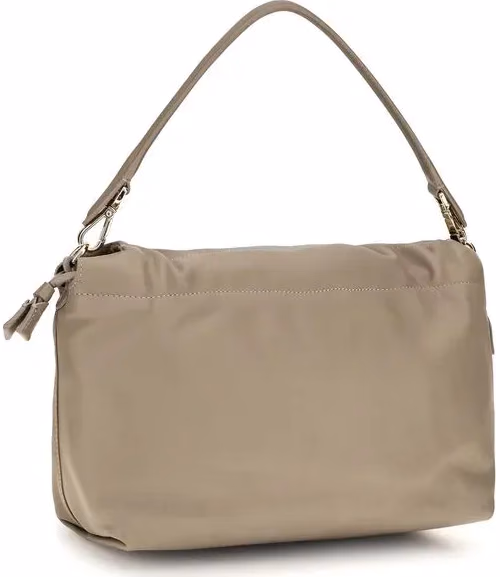 Fendi Beige Calf Leather Bos Taurus Shoulder Bag