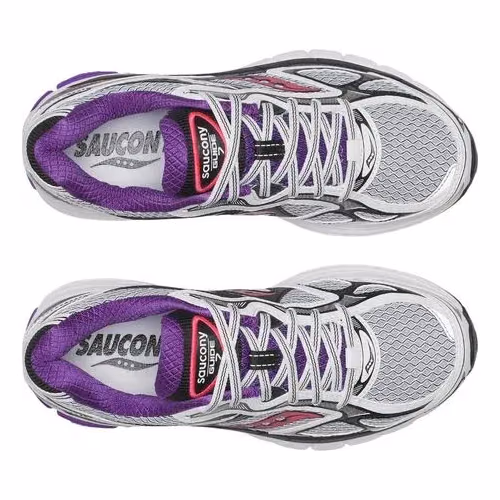 Saucony White Synthetic Athletic Sneakers