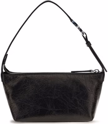 Black Calf Leather Bos Taurus Clutch Bag
