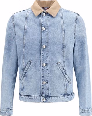Blue Cotton Denim Jacket
