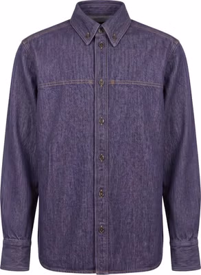 Purple Cotton Men's Jacket