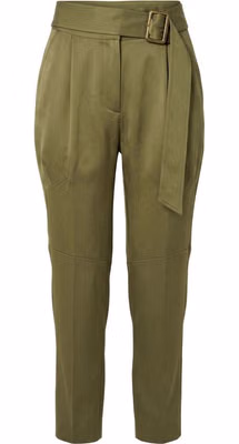 Green Viscose Women Pants