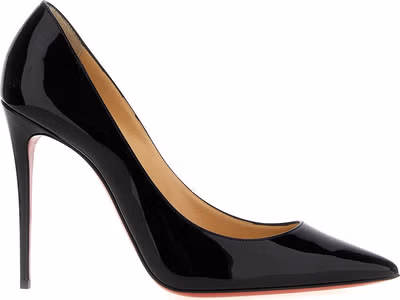 Black Calfskin High Heel Pumps