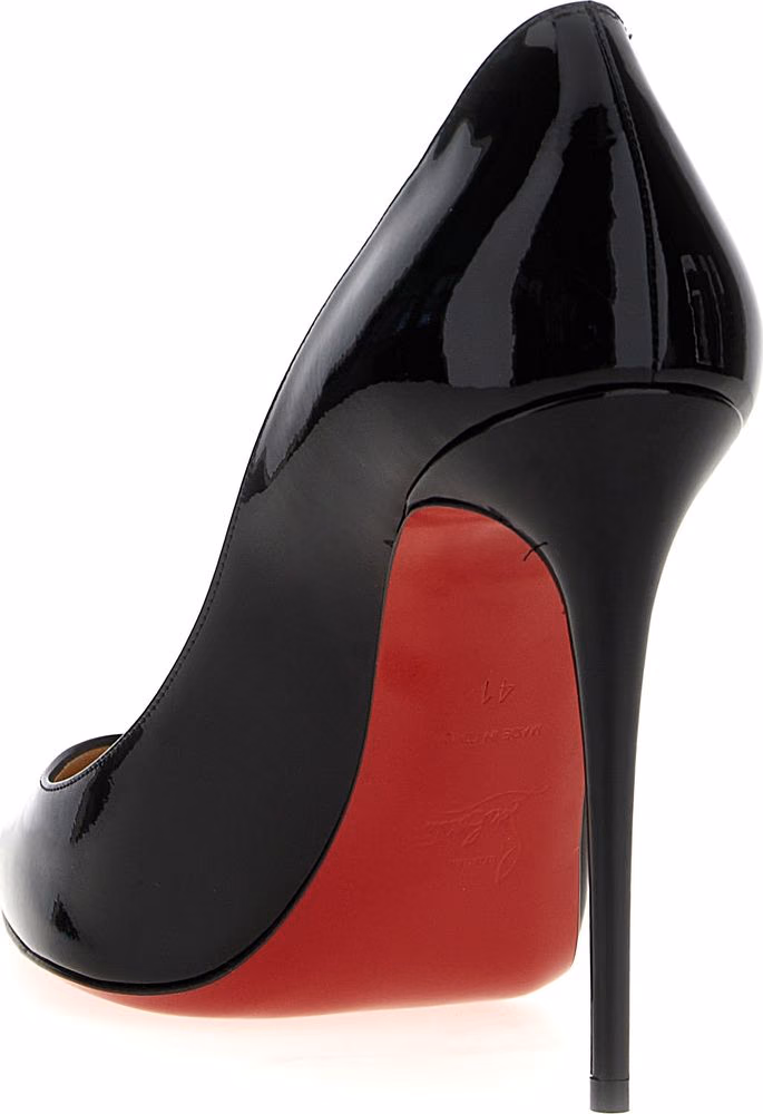 Christian Louboutin Black Calfskin High Heel Pumps