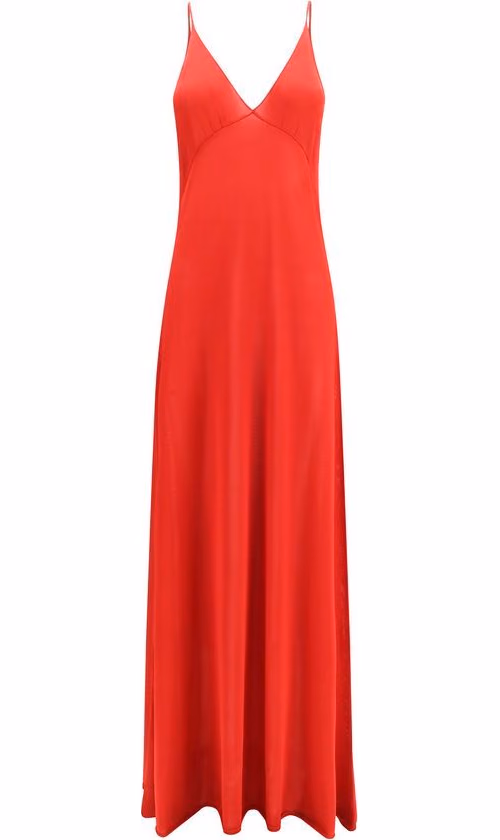 Fendi Multicolor Silk Casual Dress