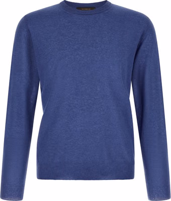 Blue Cashmere Cardigan