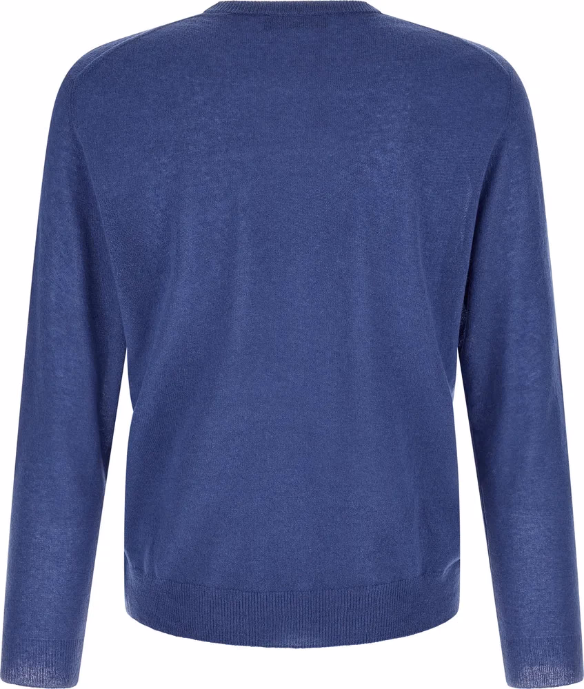 ZANONE Blue Cashmere Cardigan