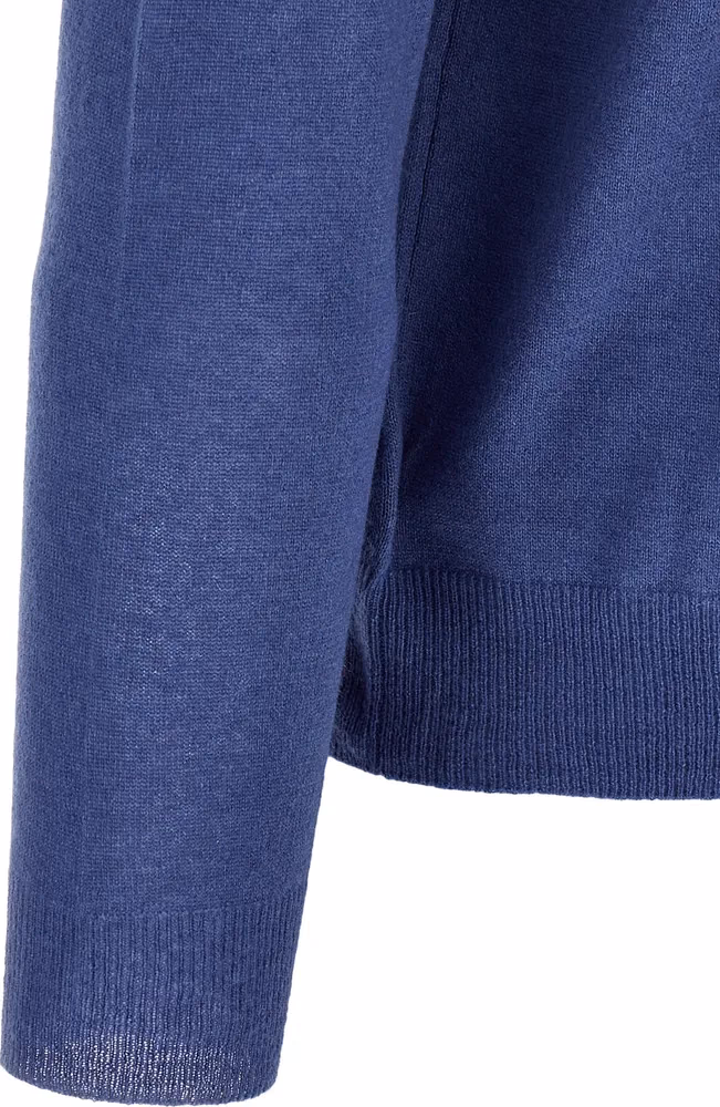 ZANONE Blue Cashmere Cardigan