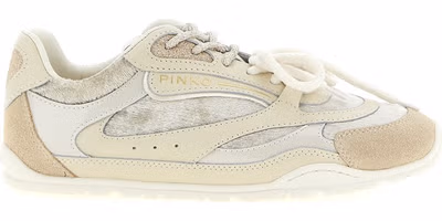 White Leather Low Top Sneakers