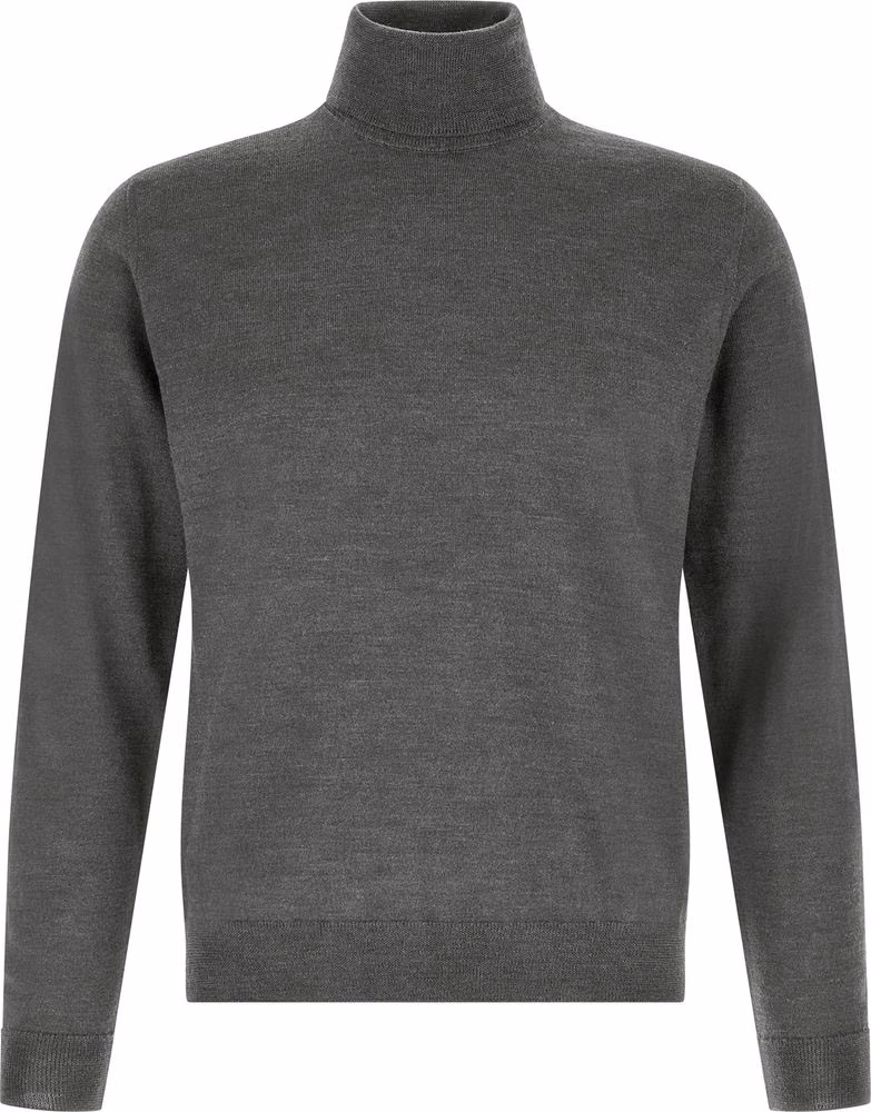 ZANONE Gray Virgin Wool Cardigan