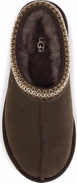 UGG Brown Leather Mules