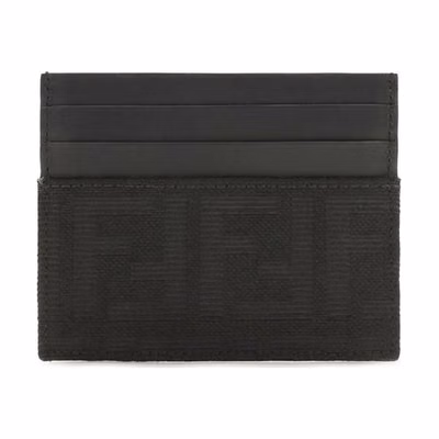 Black Polyester Wallet