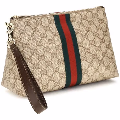 Gucci Beige Fabric Handbag