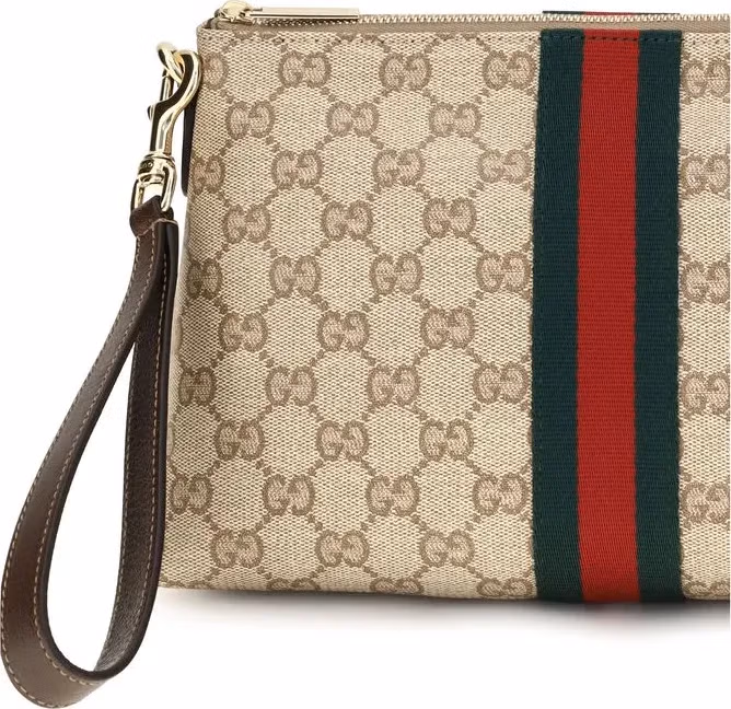 Gucci Beige Fabric Handbag