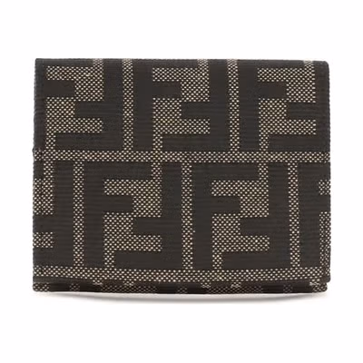 Brown Polyester Wallet