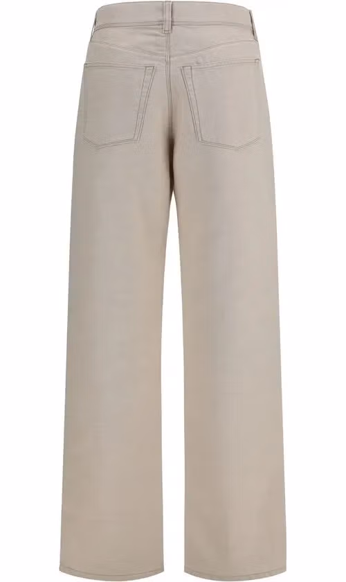 Fendi Beige Cotton Jeans Denim