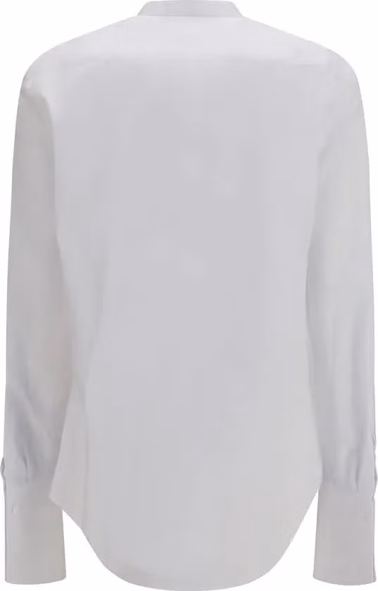 Fendi White Cotton Dress Shirt