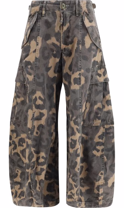 R13 Multicolor Cotton Cargo Shorts