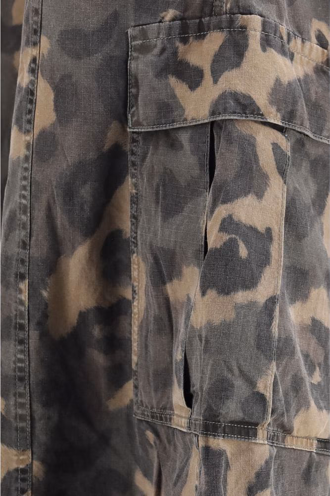 R13 Multicolor Cotton Cargo Shorts