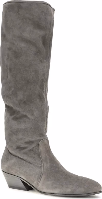 Pedro García Gray Suede Leather Ankle Boots