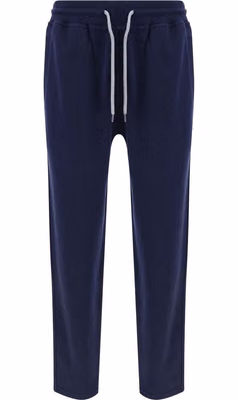 Blue Cotton Joggers (Workout Pants)