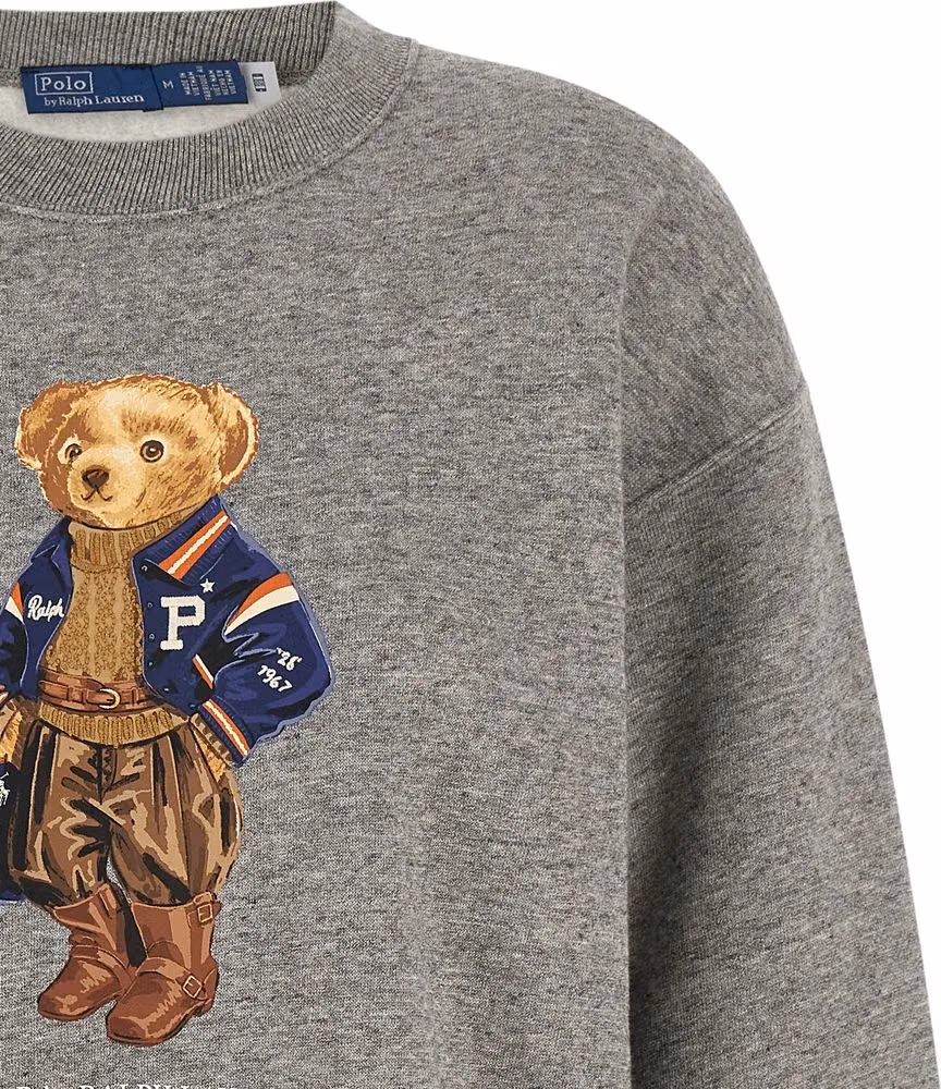 Polo Ralph Lauren Gray Cotton Sweatshirt