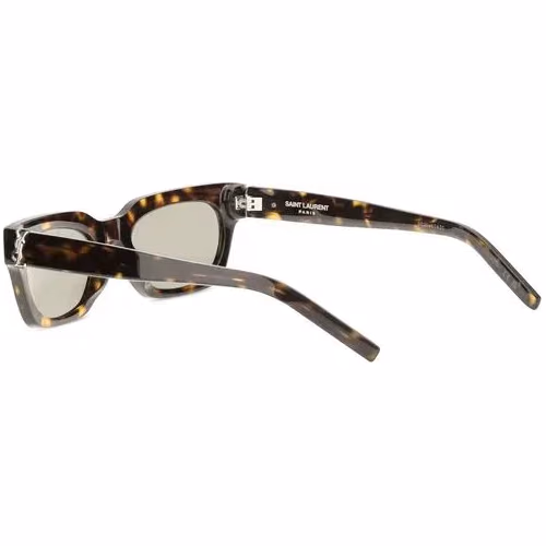 Saint Laurent Brown Acetate Sunglasses