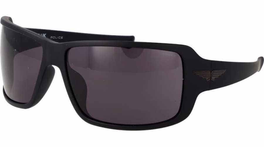Police Black Plastic Sunglasses