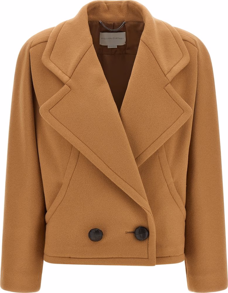 Stella McCartney Beige Wool Coat