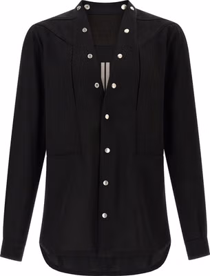 Black Cotton Blouse