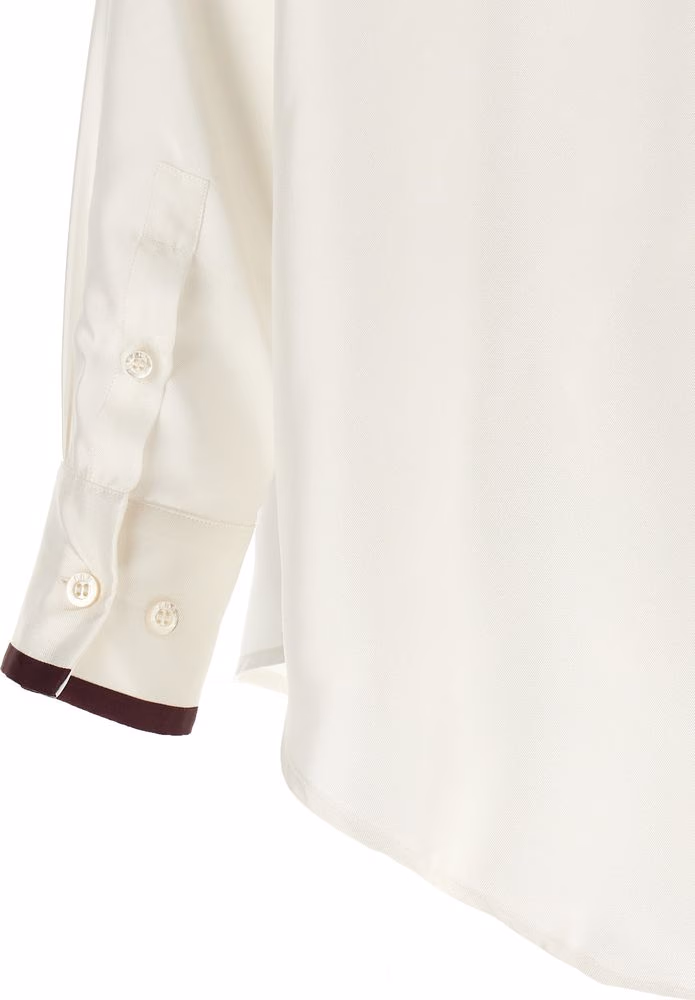 F.R.S. - FOR RESTLESS SLEEPERS White Silk Blouse