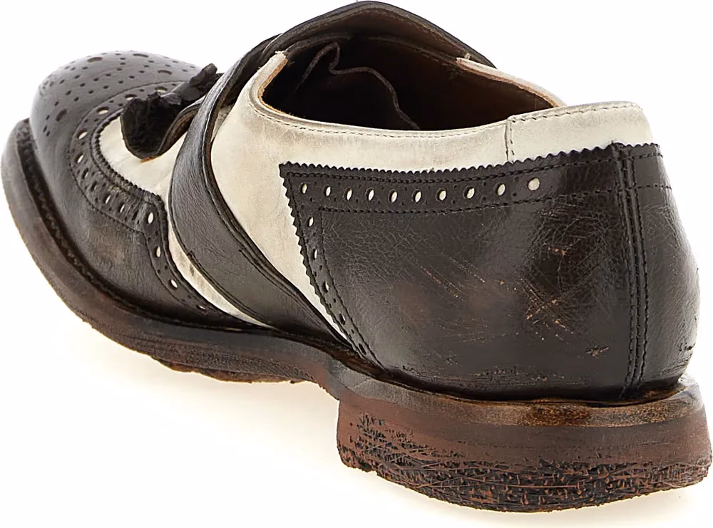 Church's Brown Calfskin Oxfords And Derbies