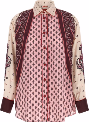 Multicolor Viscose Blouse