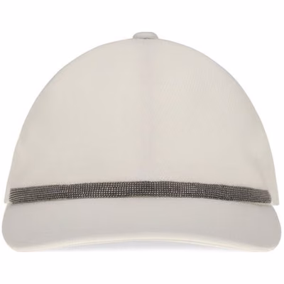 White Cotton Cap (Baseball Hat)