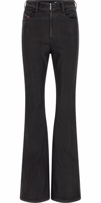 Black Cotton Slim Fit Jeans
