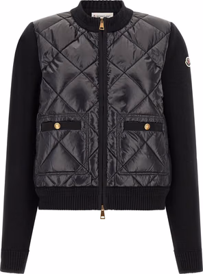 Black Polyamide Cardigan
