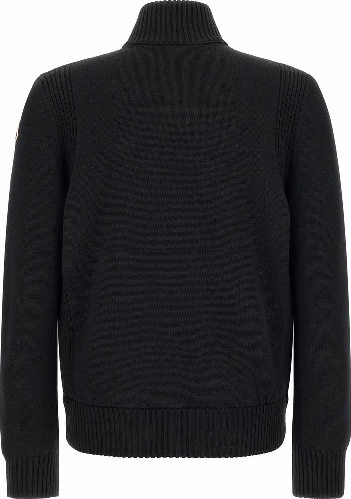 Moncler Black Polyester Cardigan