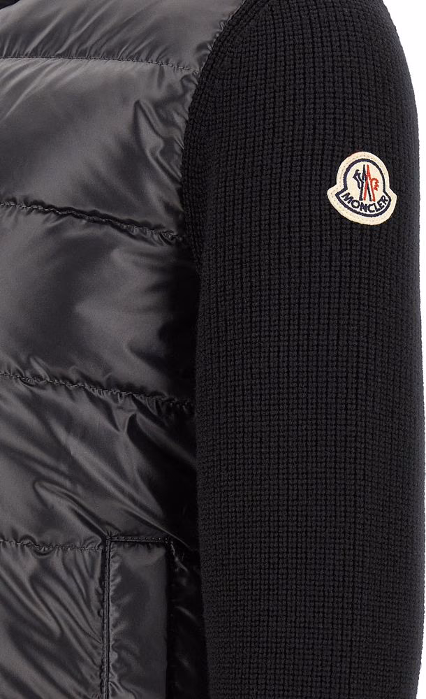 Moncler Black Polyester Cardigan
