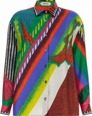 Multicolor Silk Blouse