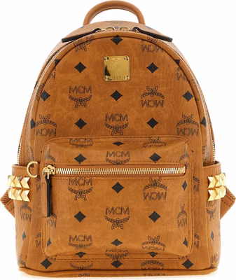 Brown Polyethylene Backpack
