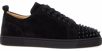 Black Calfskin Chunky Sneakers