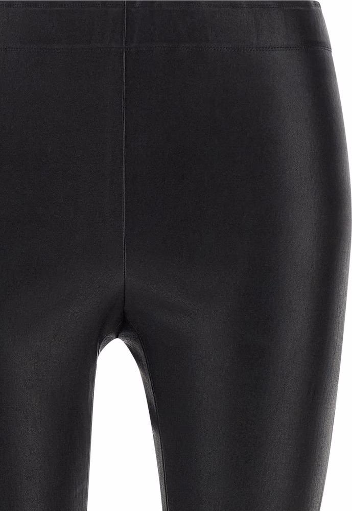 STOULS Black Leather Pants